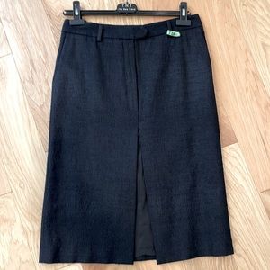 Smythe Slit front skirt